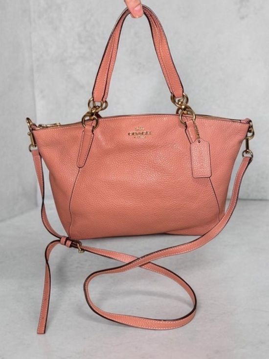 Coach Handbags - Coach Blush Leather Shoulder Bag